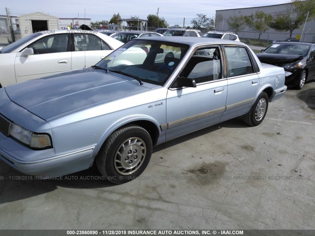 1G3AJ5548S6303764 - 1995 OLDSMOBILE CIERA SL Light Blue photo 2