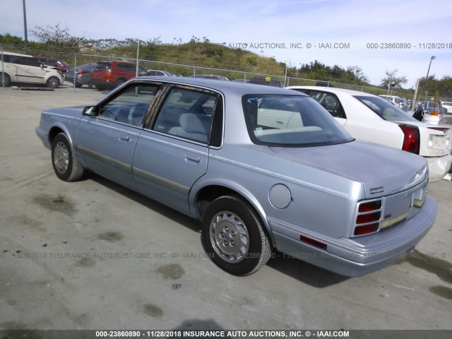 1G3AJ5548S6303764 - 1995 OLDSMOBILE CIERA SL Light Blue photo 3