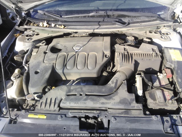 1N4AL21E98N473594 - 2008 NISSAN ALTIMA 2.5/2.5S SILVER photo 10