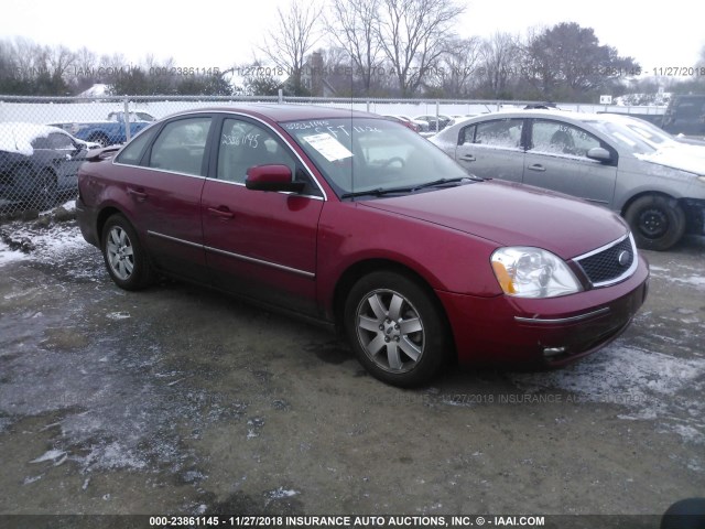 1FAHP24185G145434 - 2005 FORD FIVE HUNDRED SEL RED photo 1