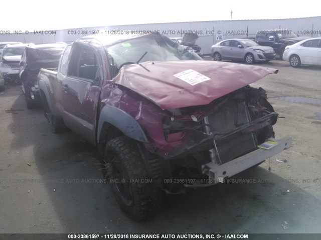 5TEUU42N67Z402797 - 2007 TOYOTA TACOMA ACCESS CAB წითელი ფოტო 6