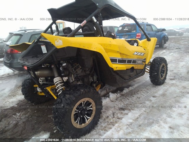 5Y4AN01YXGA100774 - 2016 YAMAHA YXZ1000 SE YELLOW photo 4