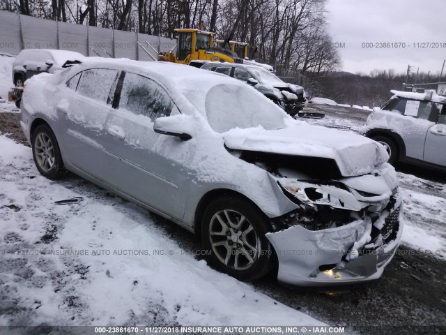 1G11C5SL1EF284803 - 2014 CHEVROLET MALIBU 1LT SILVER photo 1