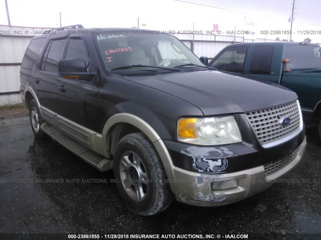 1FMPU17555LA48282 - 2005 FORD EXPEDITION EDDIE BAUER GRAY photo 1