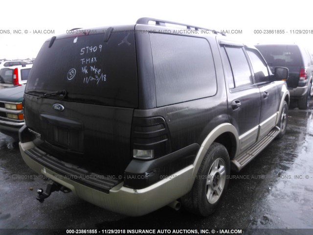 1FMPU17555LA48282 - 2005 FORD EXPEDITION EDDIE BAUER GRAY photo 4