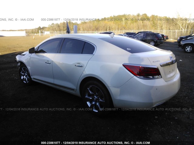 1G4GD5E38CF232992 - 2012 BUICK LACROSSE PREMIUM WHITE photo 3