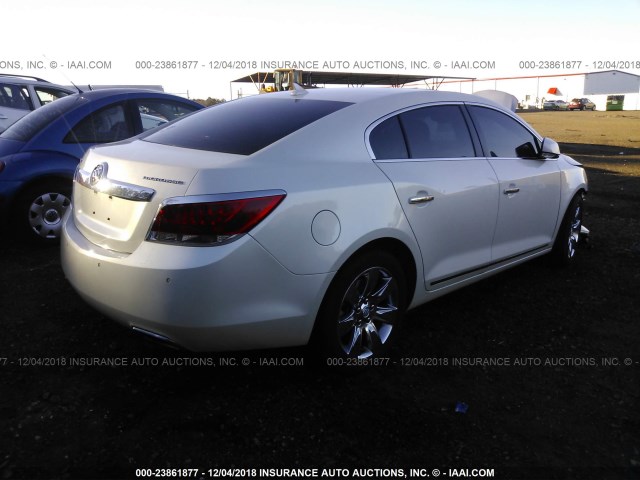 1G4GD5E38CF232992 - 2012 BUICK LACROSSE PREMIUM WHITE photo 4