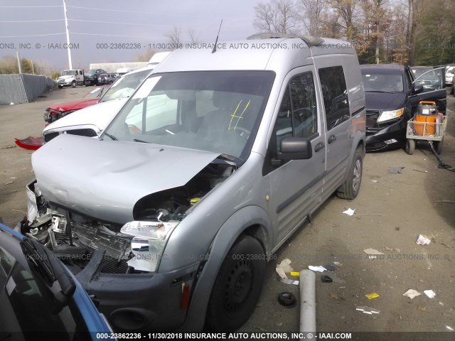 NM0LS6AN4CT086806 - 2012 FORD TRANSIT CONNECT XL SILVER photo 2
