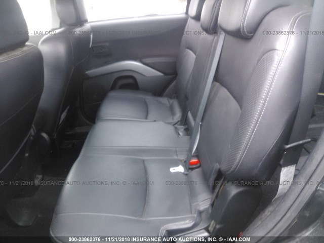 JA4MT41X57Z005299 - 2007 MITSUBISHI OUTLANDER XLS BLACK photo 8