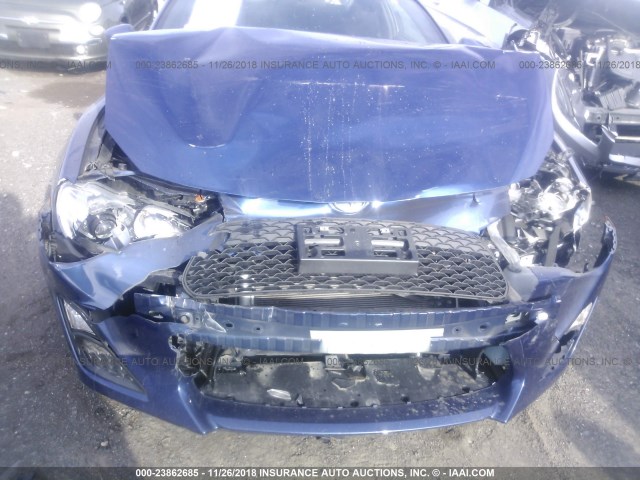 JF1ZNAA10D2728164 - 2013 TOYOTA SCION FR-S Dark Blue photo 6