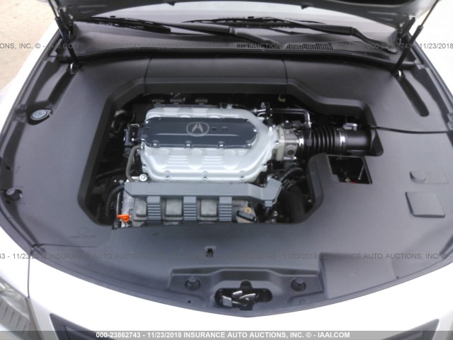 19UUA8F55CA031759 - 2012 ACURA TL SILVER photo 10