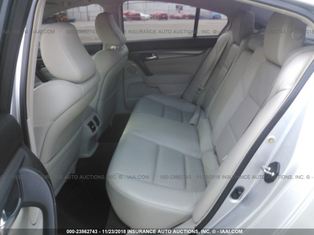 19UUA8F55CA031759 - 2012 ACURA TL SILVER photo 8