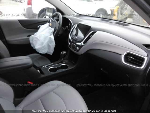 2GNAXMEV7J6298770 - 2018 CHEVROLET EQUINOX PREMIER GRAY photo 5