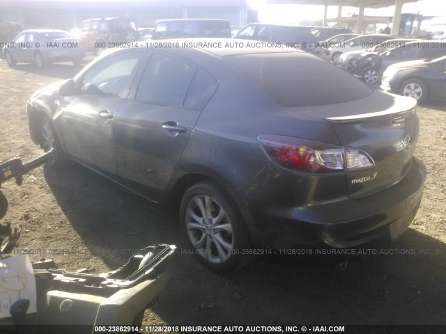 JM1BL1S56A1353160 - 2010 MAZDA 3 S GRAY photo 3