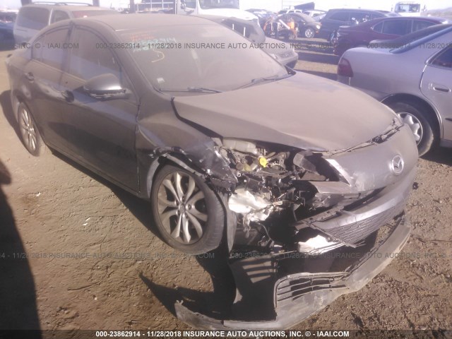 JM1BL1S56A1353160 - 2010 MAZDA 3 S GRAY photo 6