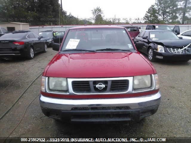1N6DD26S3YC344780 - 2000 NISSAN FRONTIER KING CAB XE RED photo 6
