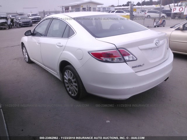 1YVHZ8DHXC5M11477 - 2012 MAZDA 6 I WHITE photo 3