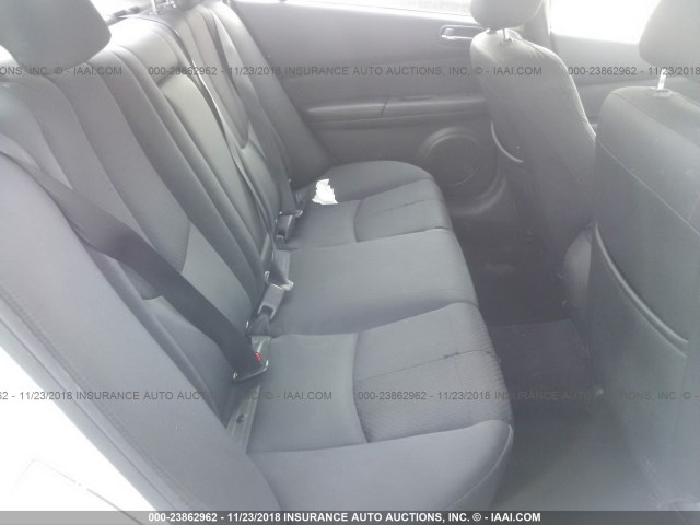 1YVHZ8DHXC5M11477 - 2012 MAZDA 6 I WHITE photo 8