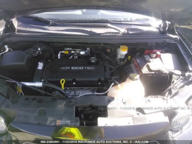 1G1JA5SH9G4151058 - 2016 CHEVROLET SONIC LS 黑色 照片 10