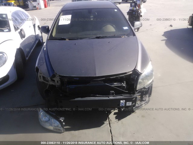 1G1ZA5EK1A4161746 - 2010 CHEVROLET MALIBU LS 灰色 照片 6