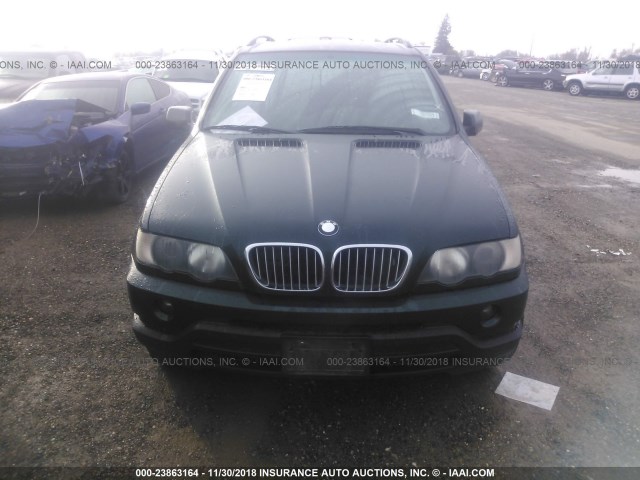 WBAFB3346YLH02838 - 2000 BMW X5 4.4I BLACK photo 6