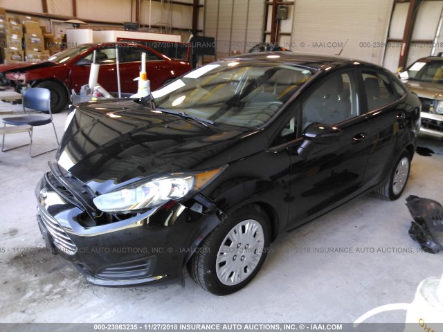 3FADP4AJ9GM115091 - 2016 FORD FIESTA S BLACK photo 2