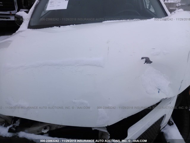 5Y2SL67868Z422215 - 2008 PONTIAC VIBE WHITE photo 10