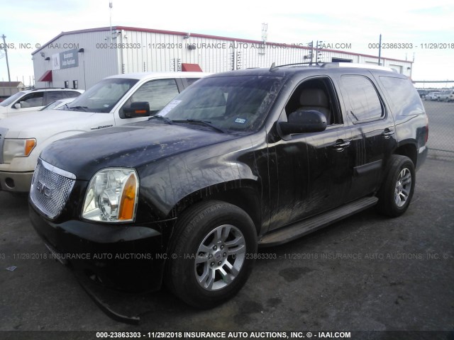 1GKFK13087R143486 - 2007 GMC YUKON BLACK photo 2