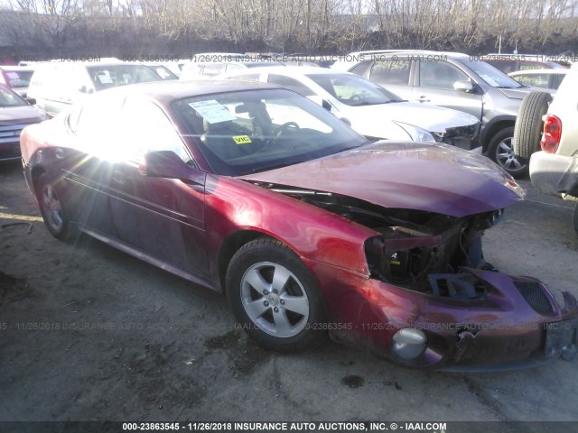 2G2WS522441294906 - 2004 PONTIAC GRAND PRIX GT2 მუქწითელი ფოტო 1