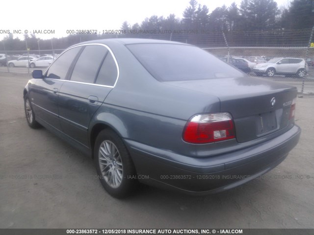 WBADT63443CK37083 - 2003 BMW 530 I AUTOMATIC GRAY photo 3