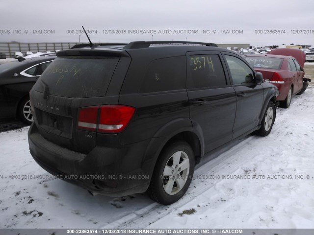 3C4PDDBG3CT323731 - 2012 DODGE JOURNEY SXT BLACK photo 4