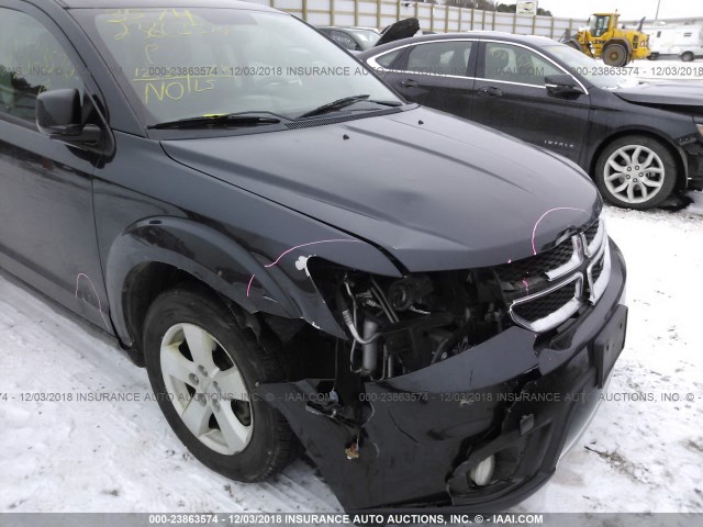 3C4PDDBG3CT323731 - 2012 DODGE JOURNEY SXT BLACK photo 6