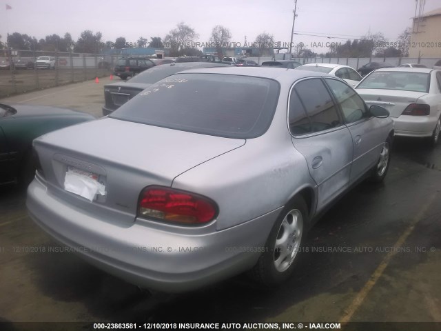 1G3WH52H1YF112009 - 2000 OLDSMOBILE INTRIGUE GX Light Blue photo 4