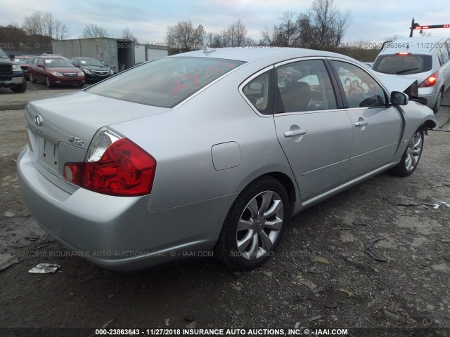 JNKAY01F76M263036 - 2006 INFINITI M35 SPORT SILVER photo 4