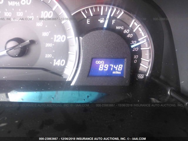 4T1BF1FK0DU233604 - 2013 TOYOTA CAMRY L/SE/LE/XLE 银色 照片 7