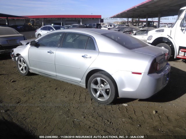 1G1ZC5E05CF111528 - 2012 CHEVROLET MALIBU 1LT 银色 照片 3