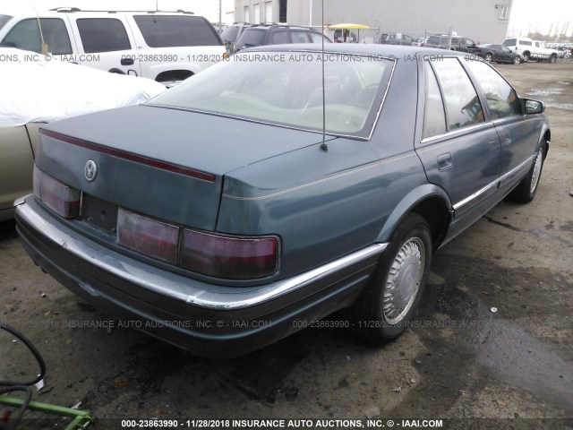 1G6KS52B7PU802131 - 1993 CADILLAC SEVILLE GREEN photo 4