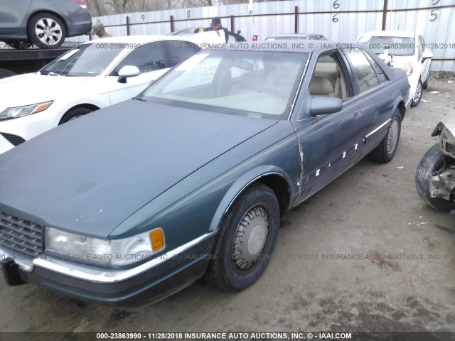 1G6KS52B7PU802131 - 1993 CADILLAC SEVILLE GREEN photo 6