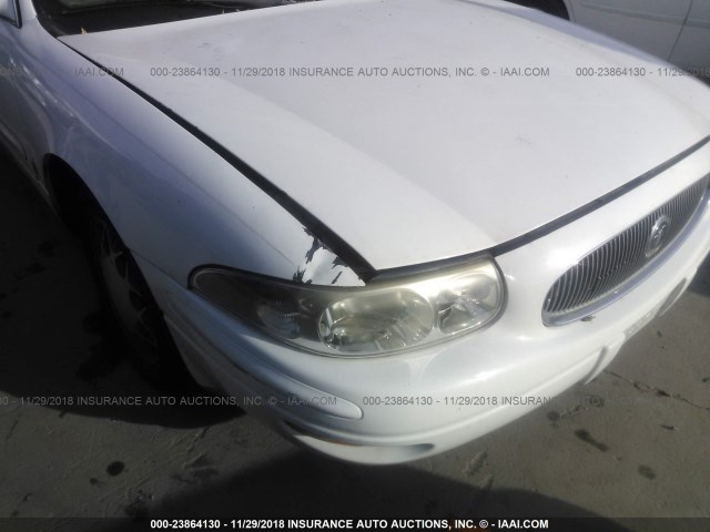 1G4HR54K2YU143713 - 2000 BUICK LESABRE LIMITED WHITE photo 6