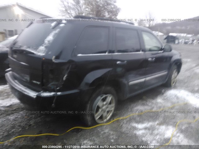 1J4GR48K45C719284 - 2005 JEEP GRAND CHEROKEE LAREDO/COLUMBIA/FREEDOM 黑色 照片 4
