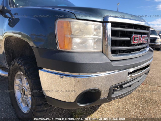 1GTN2TEA3BZ112759 - 2011 GMC SIERRA K1500 BLUE photo 6