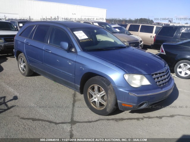 2A8GM68X77R162207 - 2007 CHRYSLER PACIFICA TOURING BLUE photo 1