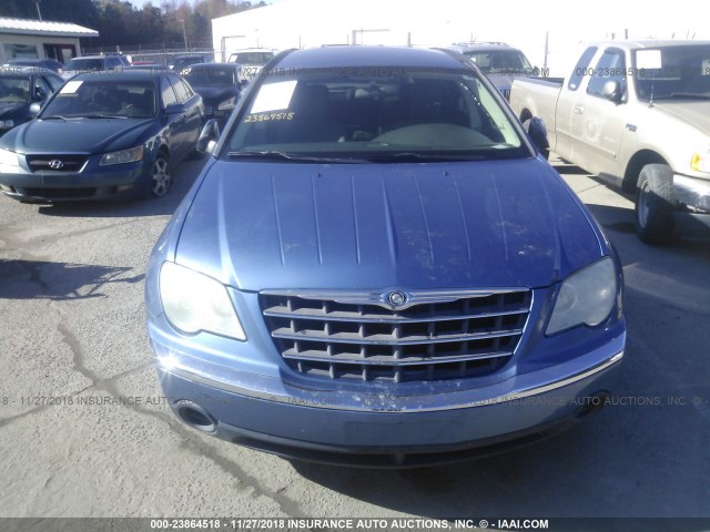 2A8GM68X77R162207 - 2007 CHRYSLER PACIFICA TOURING BLUE photo 6