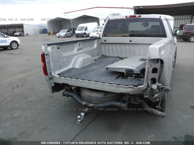 1GCEC19JX7Z502227 - 2007 CHEVROLET SILVERADO C1500 SILVER photo 6