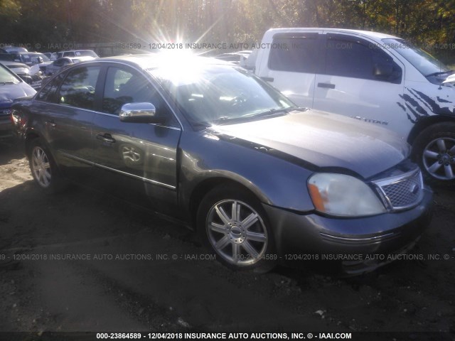 1FAHP25186G151010 - 2006 FORD FIVE HUNDRED LIMITED GRAY photo 1