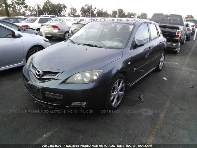 JM1BK344991193855 - 2009 MAZDA 3 S BLUE photo 2