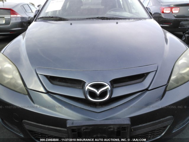 JM1BK344991193855 - 2009 MAZDA 3 S BLUE photo 6