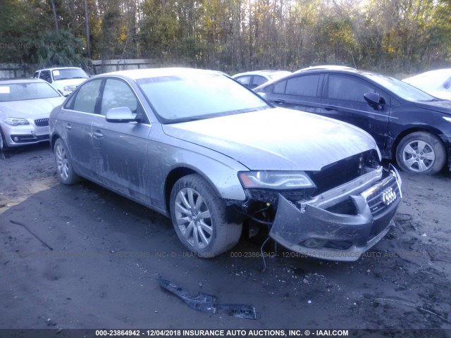 WAUFFAFL6BN052770 - 2011 AUDI A4 PREMIUM PLUS GRAY photo 1