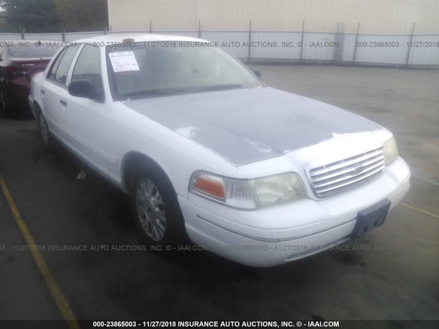 2FAFP74W44X171179 - 2004 FORD CROWN VICTORIA LX WHITE photo 1