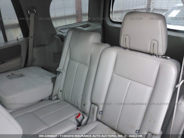 1FMFU16507LA62719 - 2007 FORD EXPEDITION XLT BLACK photo 8